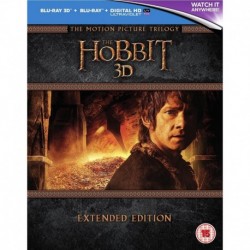 The Hobbit Trilogy - Extended Edition [Blu-ray 3D] [2015] [Region Free]