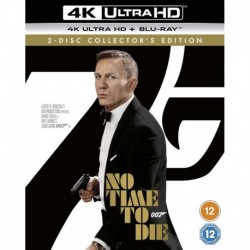 No Time To Die (James Bond) [4K Ultra-HD] [2021] [Blu-ray] [Region Free] [4K UHD]