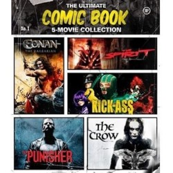 The Ultimate Comic Book 5-Movie Collection (The Crow / The Punisher / The Spirit / Kick-Ass / Conan