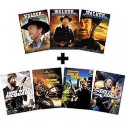 Ultimate Chuck Norris TV & Movie DVD Collection - Walker, Texas Ranger: The Complete First, Second &