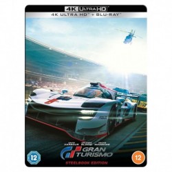 Gran Turismo: Based On A True Story - Limited UHD Steelbook with Alternate Blue Cover [Blu-ray]