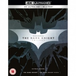 The Dark Knight Trilogy [Batman] [4K Ultra HD] [2012] [Blu-ray] [2017] [4K UHD]