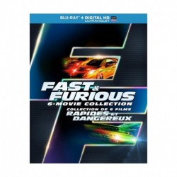 Fast & Furious 1-6 (6-Movie Collection) (Blu-ray)