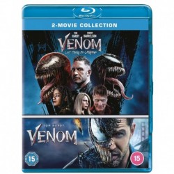 Venom 1&2: (2018) & Let There Be Carnage [Blu-ray] [2021]