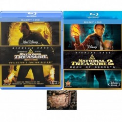 America's Secret Societies Revealed Nicolas Cage is a National Treasure (4-Disc Blu Ray + DVD Collec