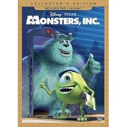 Monsters, Inc. (Three-Disc Collector's Edition: Blu-ray/DVD Combo in DVD Packaging)