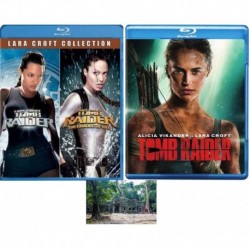 Lara Croft Tomb Raider Triple Feature Tomb Raider Original & Cradle of Life Tomb Raider Remake 3 Blu