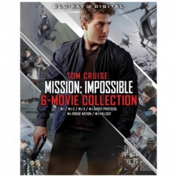 Mission Impossible 6-Movie Collection: M:I / M:I-2 / M:I-3 / M:I-Ghost Protocol / M:I-Rogue Nation /