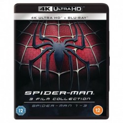 Spider-Man 1-3 4K Ultra-HD (6 Discs- Ultra-HD & BD) [Blu-ray] [2021]