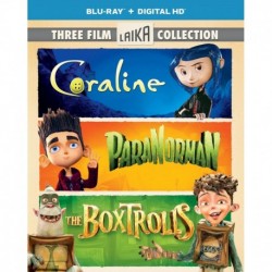 Three Film Laika Collection (Coraline / ParaNorman / The Boxtrolls) [Blu-ray]