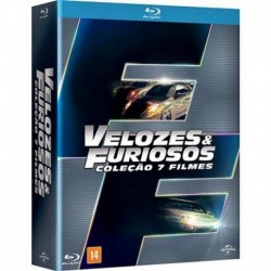 Blu-ray Velozes e Furiosos 1-7 Film [ Fast & Furious 7-Movie Collection ] [Audio and Subtitles in En