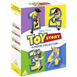 Yayabb Toy Story 1-4 Movie Collection - Blu-ray Box Set [Region Free]