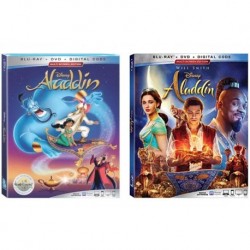 Aladdin Blu-ray Collection: Disney's Aladdin (1992, Animated) / Disney's Aladdin (2019, Live Action)