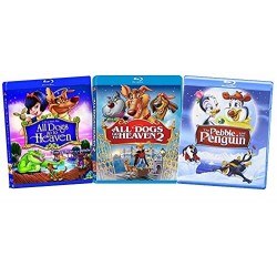 All Dogs Go to Heaven 1 / All Dogs Go to Heaven 2 / The Pebble and the Penguin [3-Pack Blu Ray]