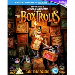 The Boxtrolls (Blu-ray 3D + Blu-ray + UV Copy)