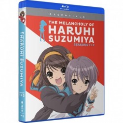 The Melancholy of Haruhi Suzumiya: Seasons 1 & 2 - Essentials Blu-ray + Digital