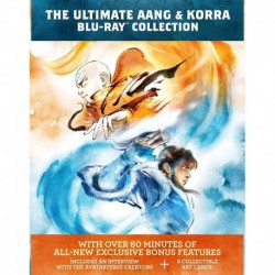 The Ultimate Aang & Korra Blu-ray Collection with Bonus Disc & Art Cards