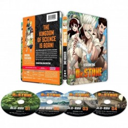 Dr. STONE: Season One - Limited Edition Steelbook Blu-ray + Digital