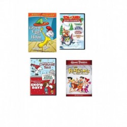 4 Movie collection for kids Dr. Seuss's Green Eggs and Ham/ Tom and Jerry holiday 4 kid favorites/ C