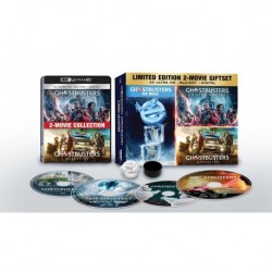 Ghostbusters: Afterlife / Ghostbusters: Frozen Empire - Giftset (4 Discs) - UHD/BD + Digital [4K UHD