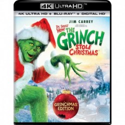 Dr. Seuss' How The Grinch Stole Christmas - Grinchmas Edition 4K Ultra HD + Blu-ray + Digital [4K UH