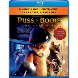 Puss in Boots: The Last Wish(Blu-Ray + DVD + Digital)