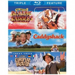 Blazing Saddles / Caddyshack / National Lampoon's European Vacation (Triple Feature) [Blu-ray]