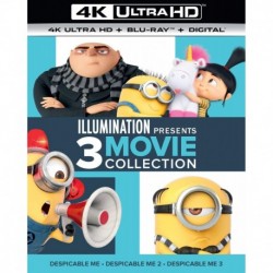 Illumination Presents: 3-Movie Collection (Despicable Me / Despicable Me 2 / Despicable Me 3) (4K Ul