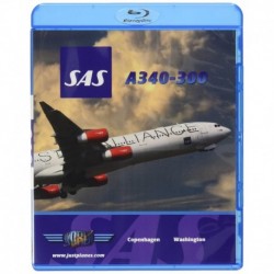 SAS Scandinavian Airlines Airbus A340-300 [Blu-ray]