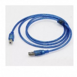 Cable Usb Impresora 20 Mallado 3 Mtrs M