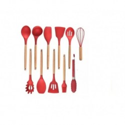 Set 12 Utensilios De Cocina Silicona