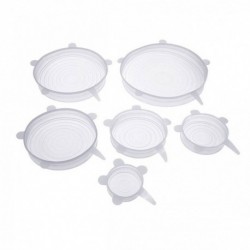 Tapas Multiusos De Silicona Set 6 Pz Ali