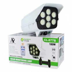 Lampara Led Panel Solar Y Sensor De Movi