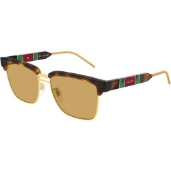 Gafas Gucci GG0603S 006 Havana/Brown Rectangle Lens Category (Importación USA)