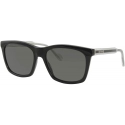 Gafas Gucci GG 0558S 002 Black Plastic Square Grey Lens (Importación USA)