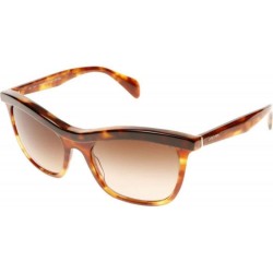 Gafas Prada PR19PS Gafas-NAK/6S1 Top Havana/Light Havana Bro (Importación USA)