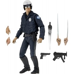 Figura NECA Ultimate T-1000 Motorcycle Cop Terminator Scale (Importación USA)