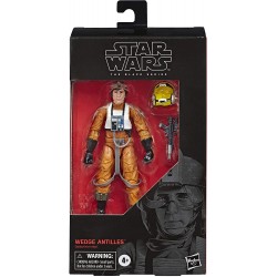 Figura Star Wars The Black Series Wedge Antilles Toy 6" Scal (Importación USA)