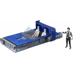 Figura Star Wars Force Link 2.0 Han Solo Landspeeder and Fig (Importación USA)