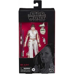 Figura Star Wars The Black Series Rey & D-O Toy 6" Scale Col (Importación USA)