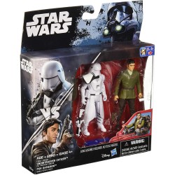 Figura Star Wars The Force Awakens Poe Dameron & First Order (Importación USA)