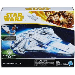 Figura Star Wars Force Link 2.0 Millennium Falcon with Escap (Importación USA)