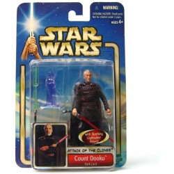 Figura Star Wars War Attack of the Clones Count Dooku (Importación USA)