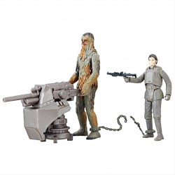 Figura Star Wars Chewbacca Mimban and Han Solo Force Link 2. (Importación USA)