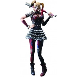 Figura Play Arts Kai Batman Arkham Knight Harley Quinn (Importación USA)