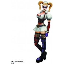 Figura Play Arts Kai Batman Arkham Asylum Harley Quinn (Importación USA)