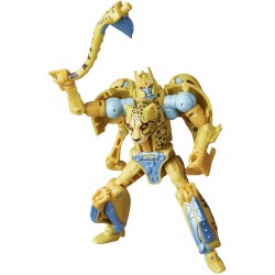 Action Figure Transformers Toys Generations War for Cybertron Kingdom Deluxe WFC-K4 Cheetor Kids Ages 8 and Up 5.5-inch