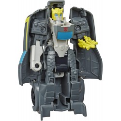 Action Figure Transformers Bumblebee Cyberverse Adventures Action Attackers 1-Step Stealth Force Shadow Shot Attack 4.25-inch