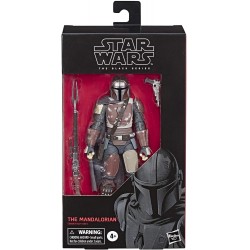 Action Figure Star Wars The Black Series Mandalorian Toy 6" Scale Collectible Toys for Kids Ages 4 & Up