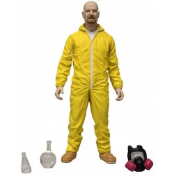 Action Figure Mezco Toyz Breaking Bad 6" Walter White Hazmat Yellow Suit